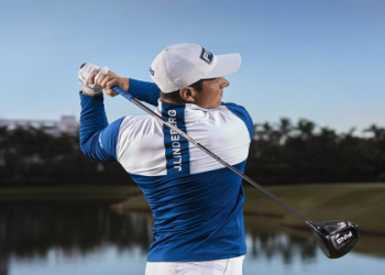 Upgrade Your Game with Viktor Hovland Golf Shirt by J. Lindeberg