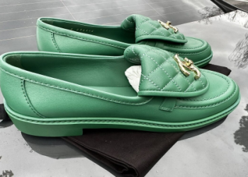 Green Chanel loafers review: Are they comfortable?  Heres my honest opinion after wearing them!