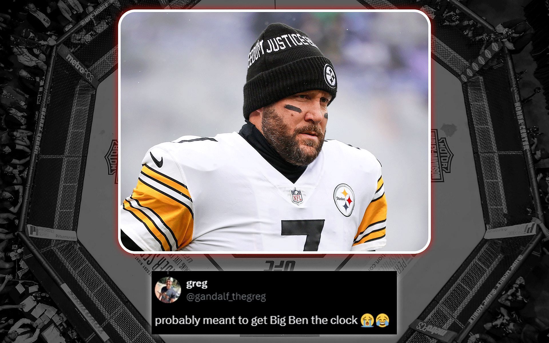 Ben Roethlisberger UFC: From the Gridiron to the Octagon, Just a Dream?