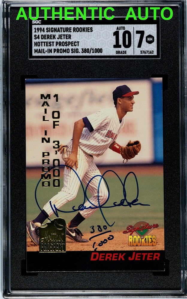 Derek Jeter Signed Rookie Card: Real or Fake? Learn how to tell the difference now!