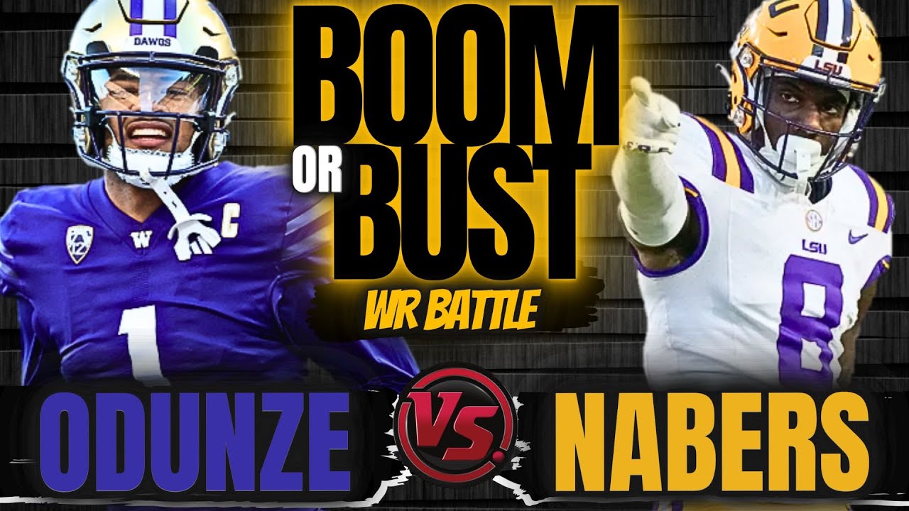 NFL Draft Debate: Is It Rome Odunze or Malik Nabers?