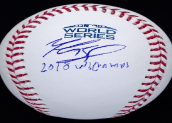 Mookie Betts Autographed Baseball: Get Your Piece of MLB History!
