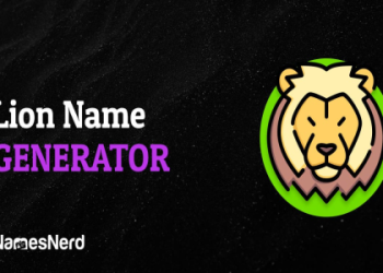 Want unique and creative names for your lion pride? This lion pride name generator makes it super easy!