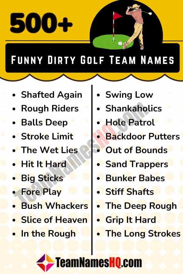 Funny Names for Golfers: Get Creative & Give Your Friends a Good Laugh!