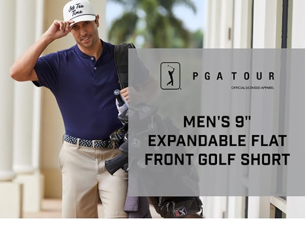 What brands make official mens pga tour shorts? Learn about the top choices pros wear.